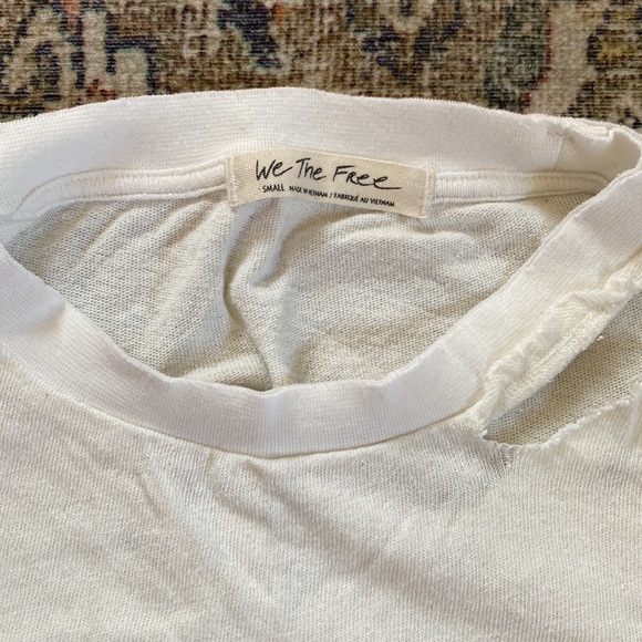Free People We The Free Rubi Tee Shirt size Small - Picture 4 of 5
